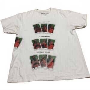 Los Tres Reyes Ghetto Gastro Patta Awake NY Graphic Tee White Large